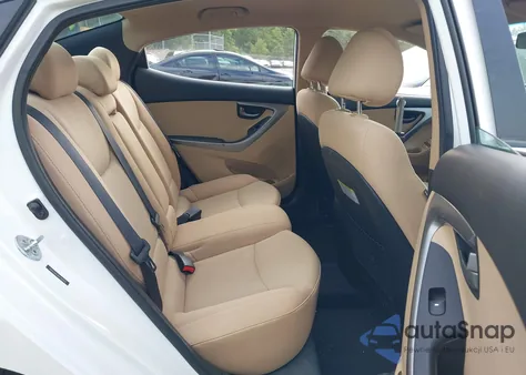 2013 Hyundai Elantra Gls из США, поврежденный, VIN 5NPDH4AE6DH394902